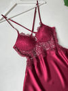 Claret Red Giant 8 Piece Nighty Set