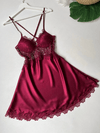 Claret Red Giant 8 Piece Nighty Set