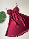 Claret Red Giant 8 Piece Nighty Set