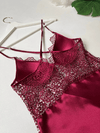 Claret Red Giant 8 Piece Nighty Set